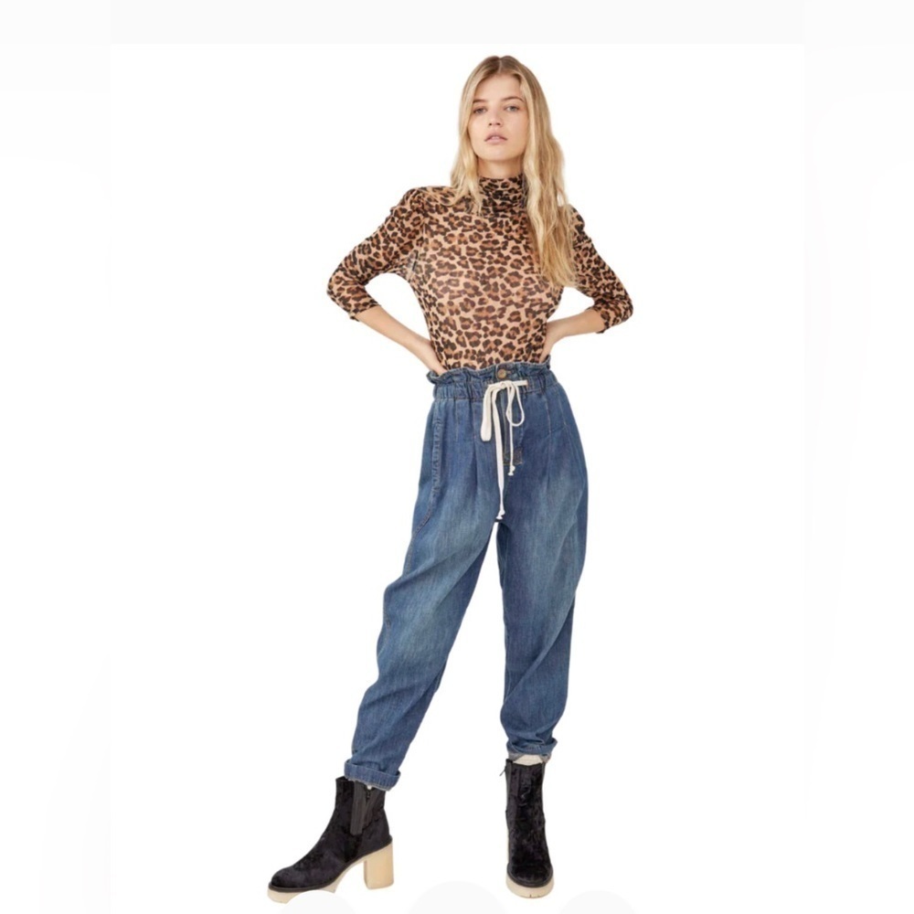 Nwt Free People Gather Tee Hi-Neck